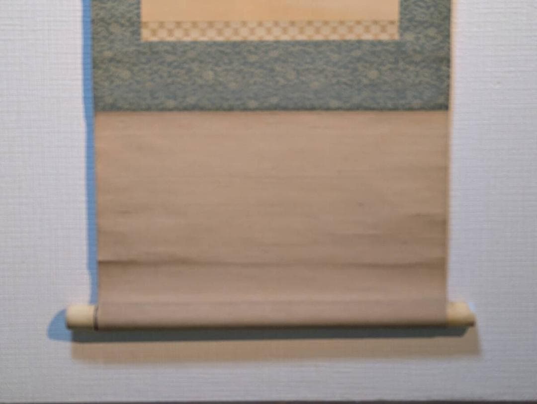 【真作】掛軸　松岡古峰　三社之図　吉祥画　古美術　長寿福徳　共箱入　U77