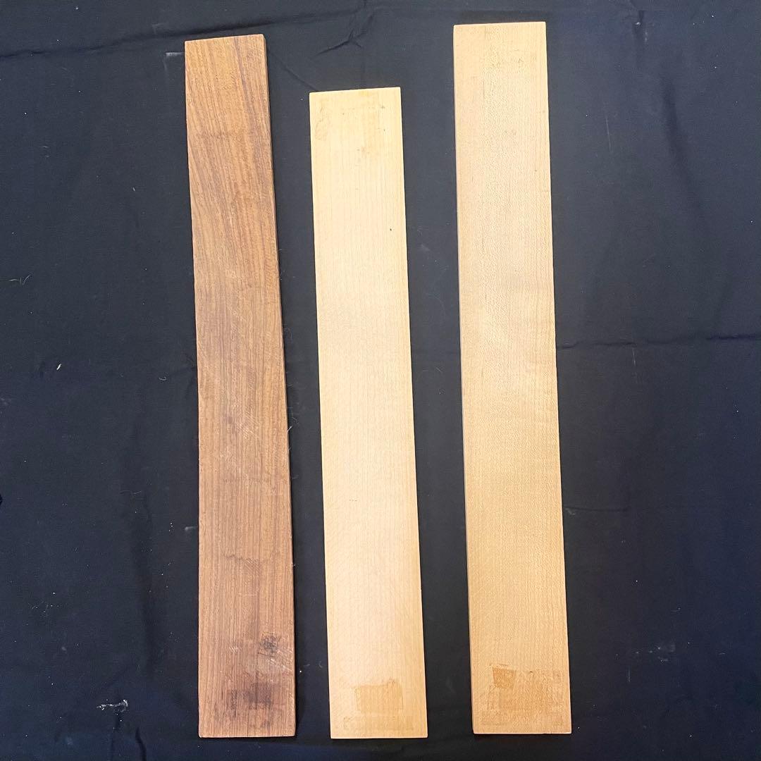 ギター指板材 3枚セット