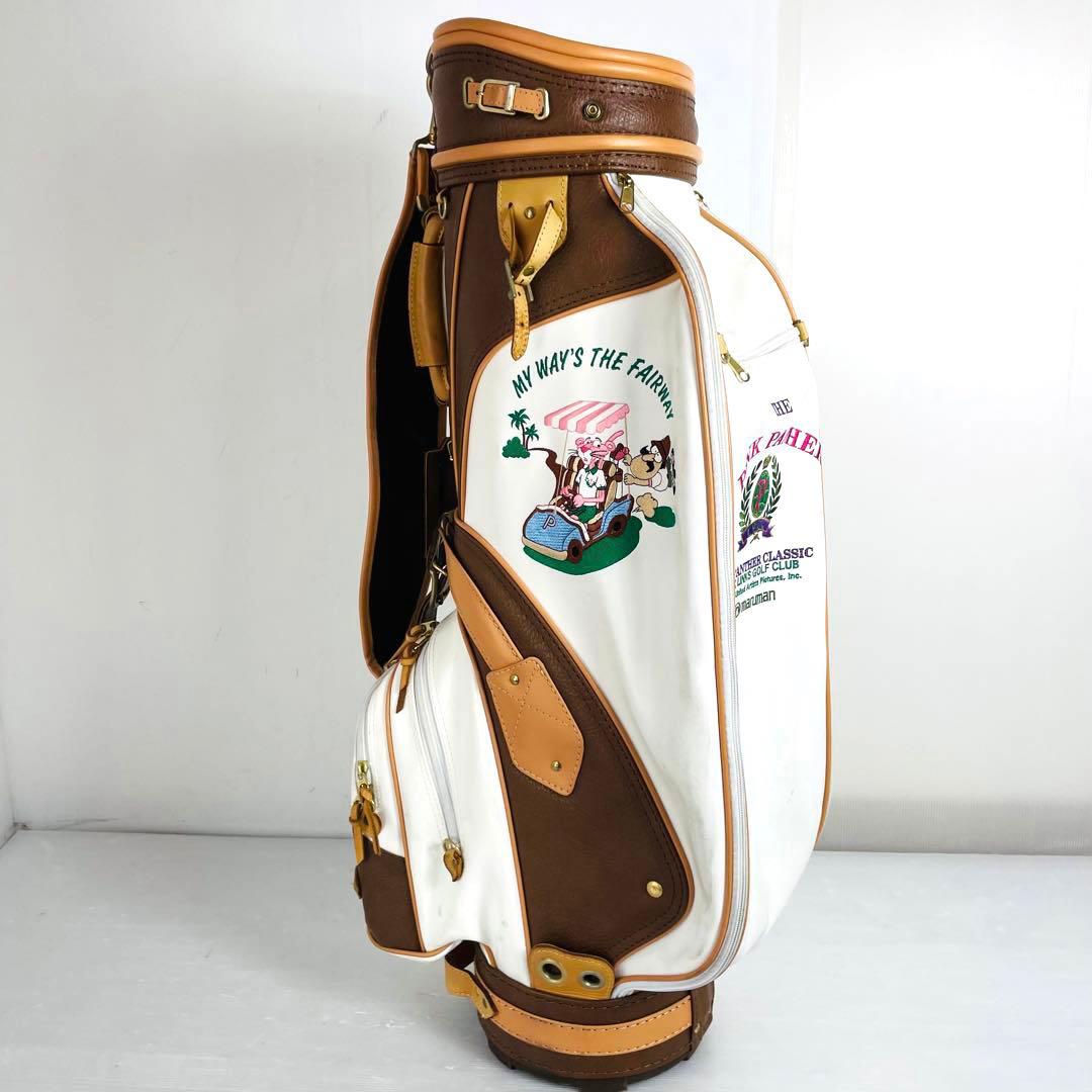 マルマン ピンクパンサー キャディバッグ ゴルフバッグ かわいい
