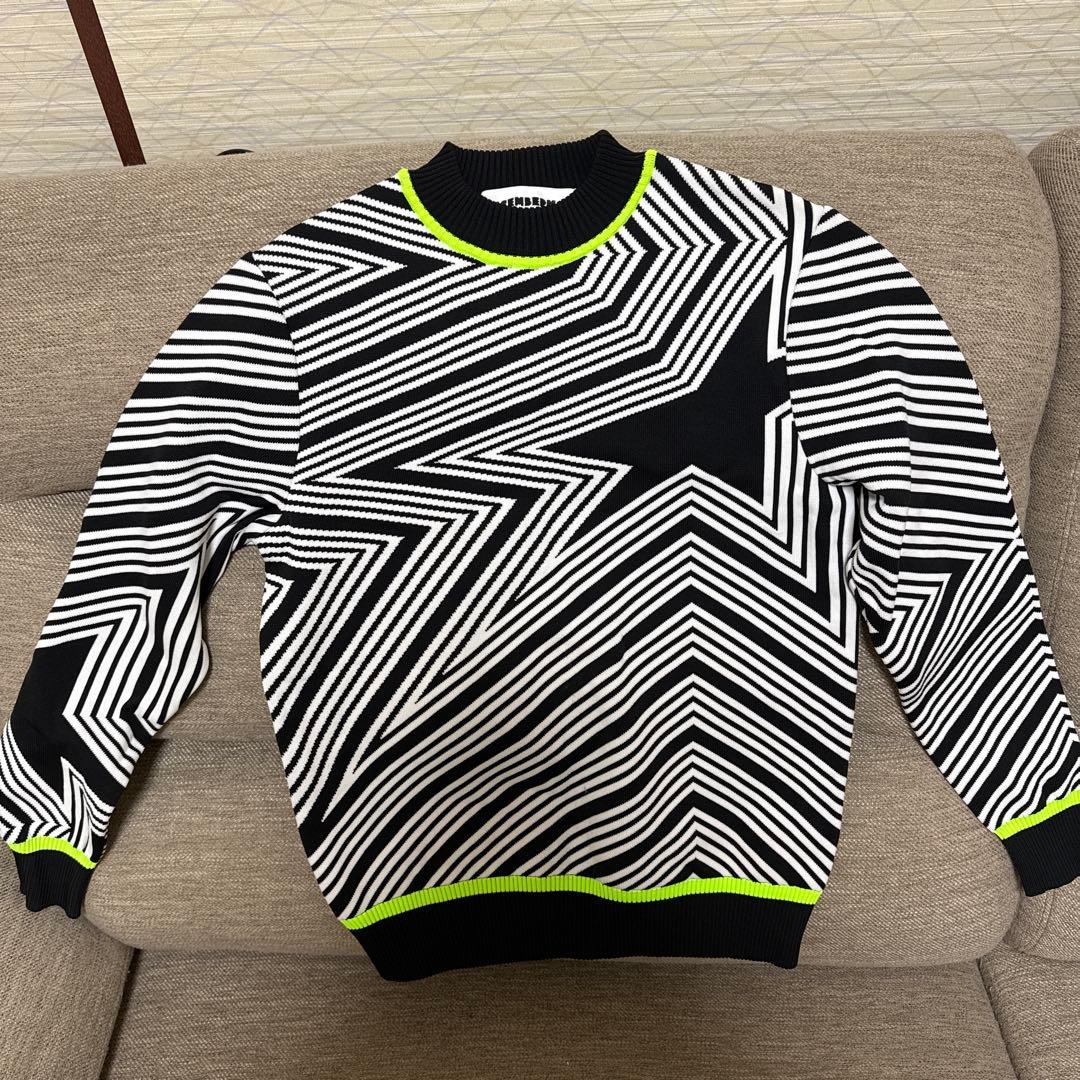 DECEMBERMAY ストライプセーター Mサイズ
