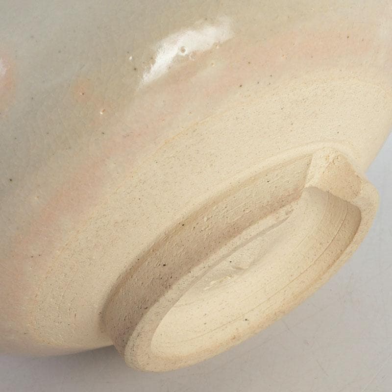 茶道具　萩焼　ひつじ文　茶碗　書付共箱　C　9403