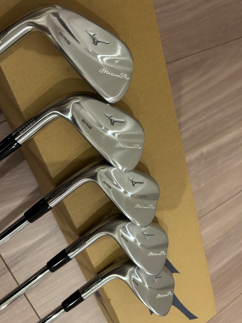 2025年12月購入 レフティ左用 MizunoPro245 アイアン DG95