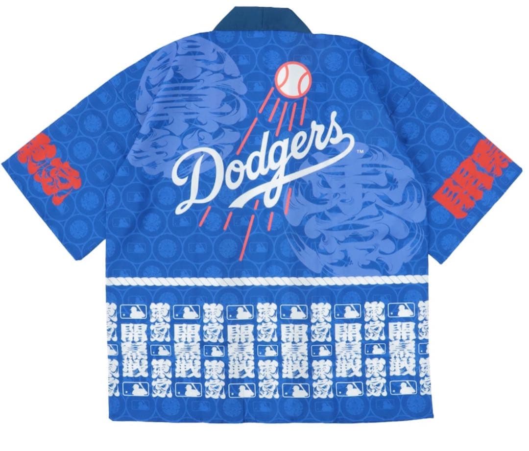 MLB 東京シリーズ　ドジャース　法被　完売品　ブルー 開幕戦