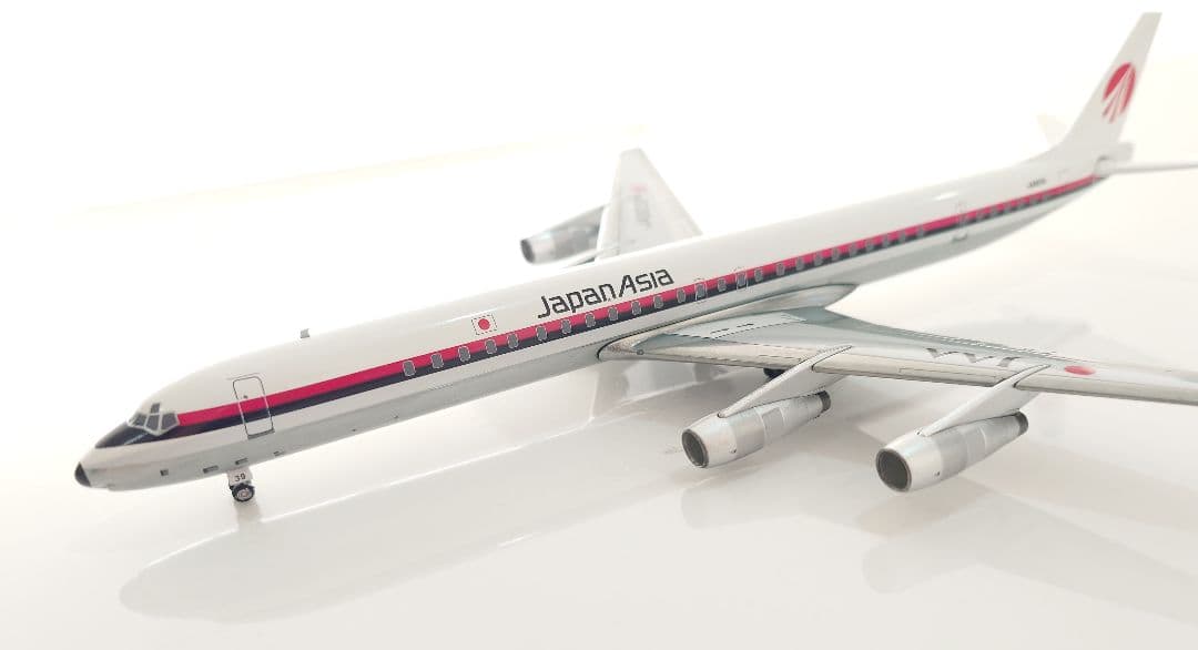【稀少】日本アジア航空 DC-8-61 JA8039 1/200