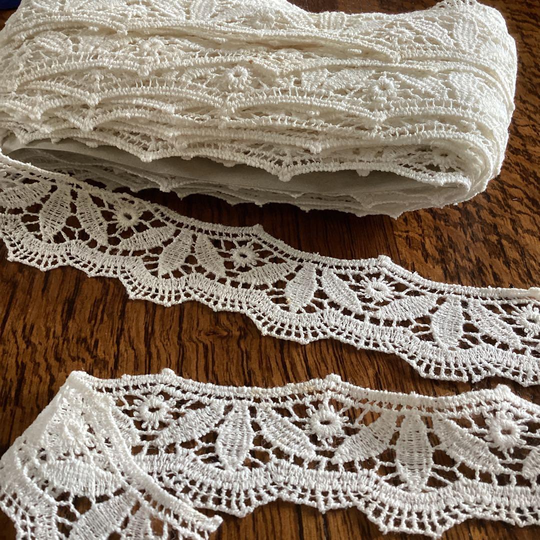 アンティーク　レース　未使用　まとめて　およそ55m