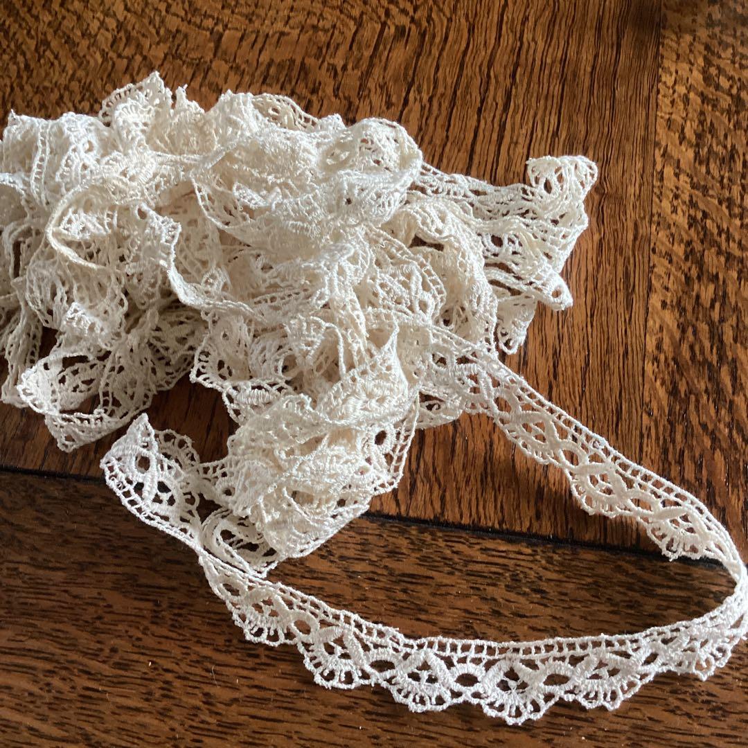 アンティーク　レース　未使用　まとめて　およそ55m