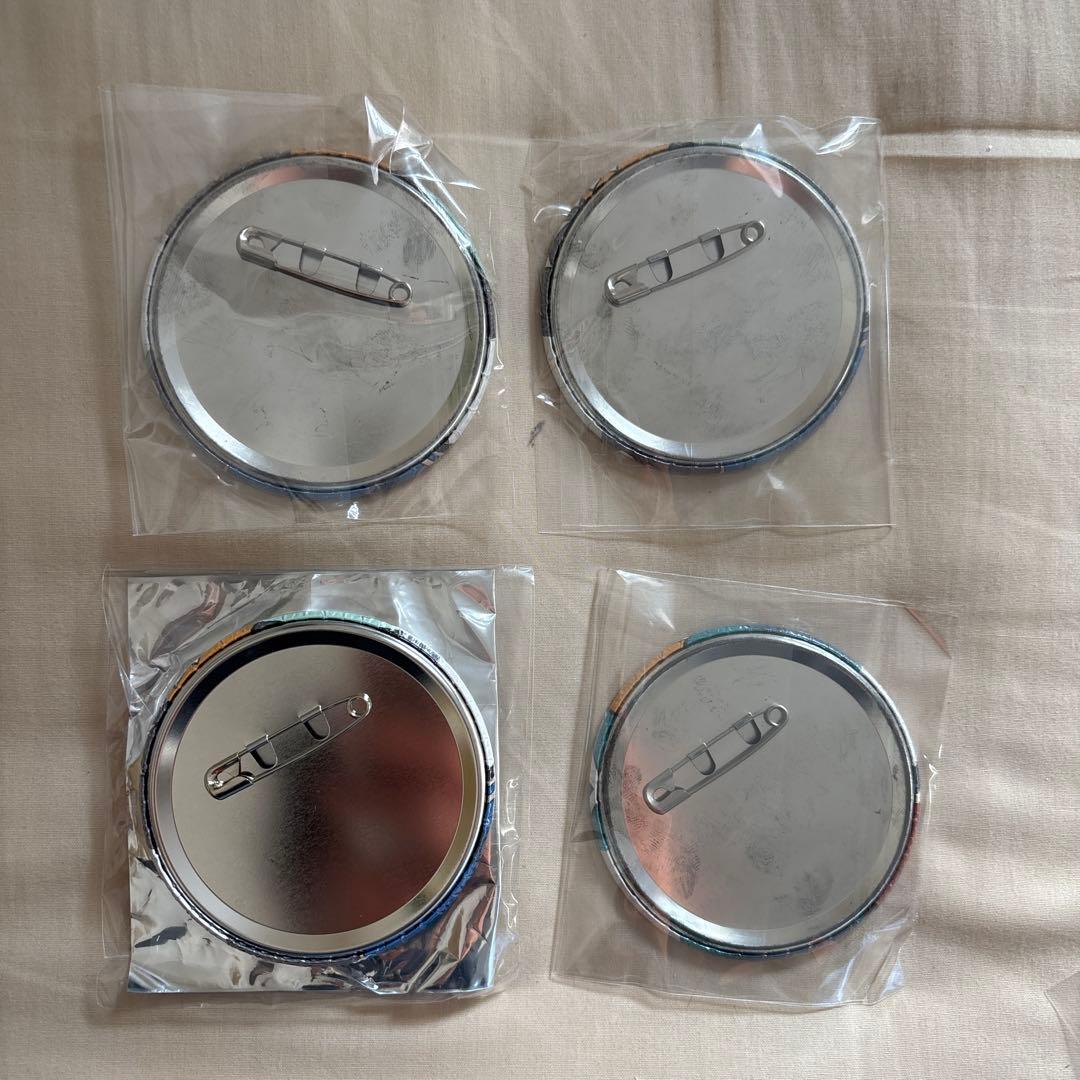 イナズマイレブン 、GO どデカ缶バッジ 12点