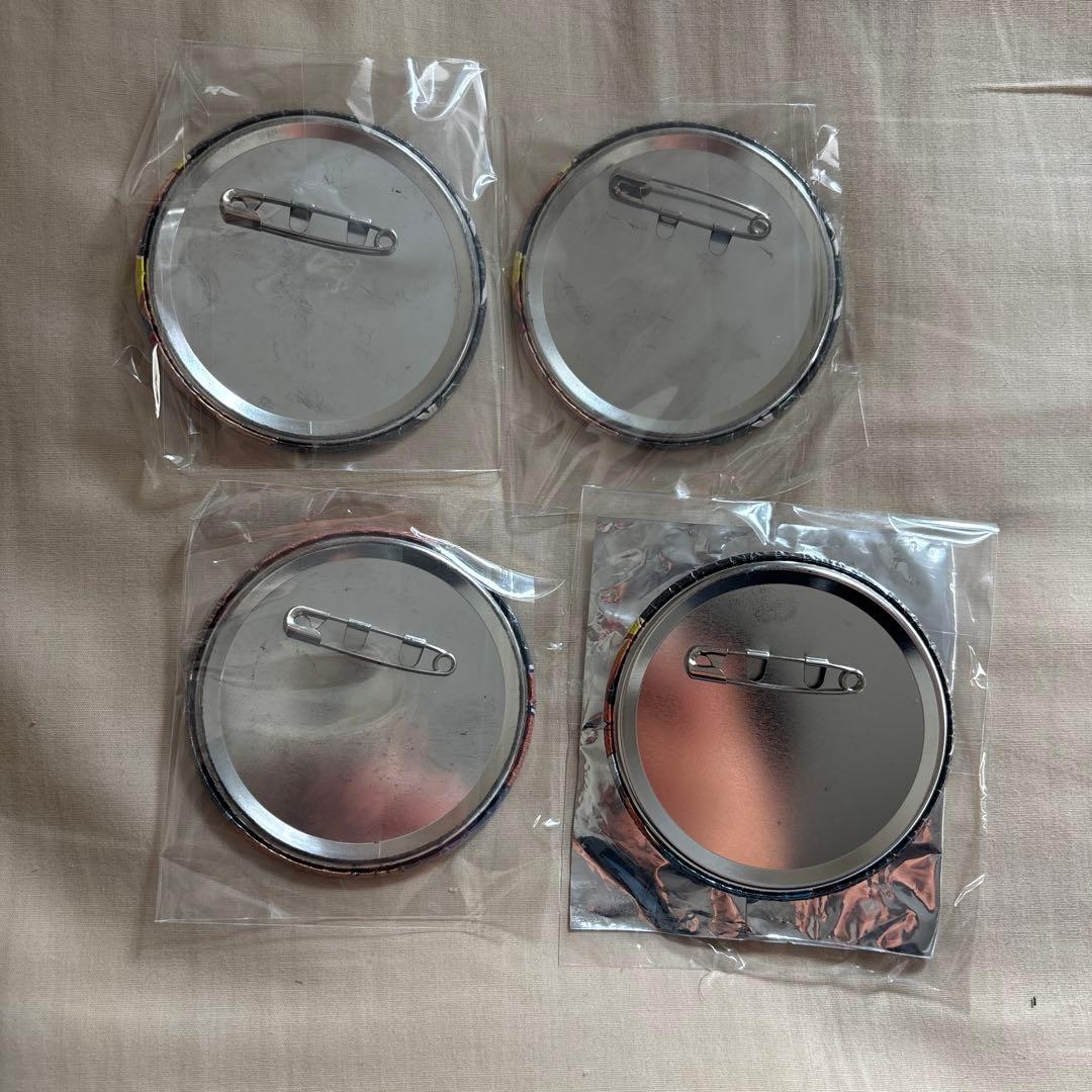 イナズマイレブン 、GO どデカ缶バッジ 12点