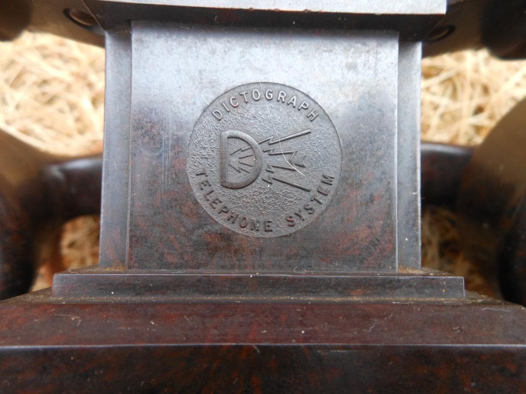 アンティーク　電話機　インターフォン　英国製　ディクトグラフ電話システム