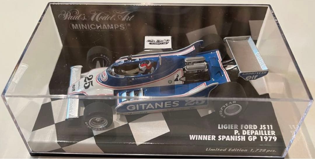 ミニチャンプス　ミニカー　F1 リジェ デパイユ、ヴィルヌーブ、トゥルーリ