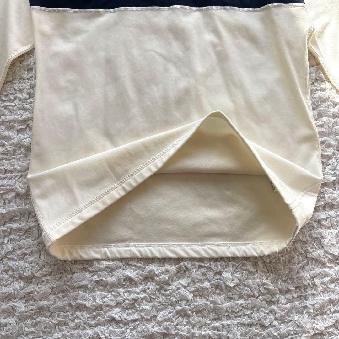 美品 mutaMARINE ムータマリン 裏起毛 モックネック 長袖シャツ 6