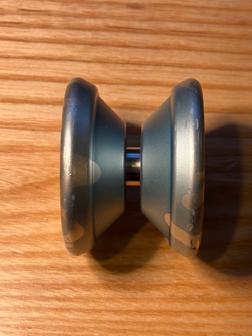 ヨーヨーファクトリー　スーパースター　水色　シルバー　スプラッシュ　ハブ