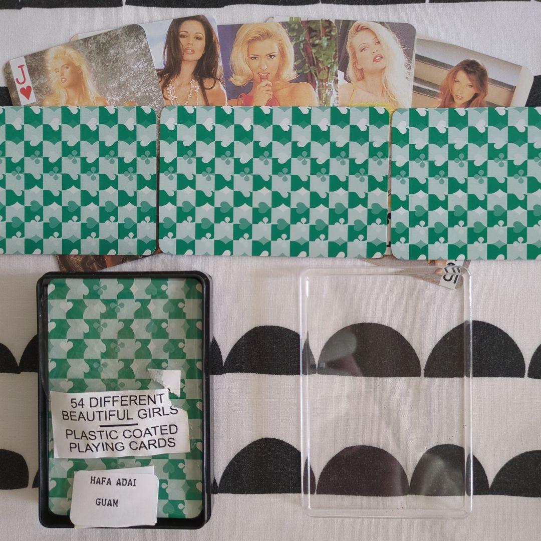 トランプ　外国製　セクシー　グラビア　【中古】