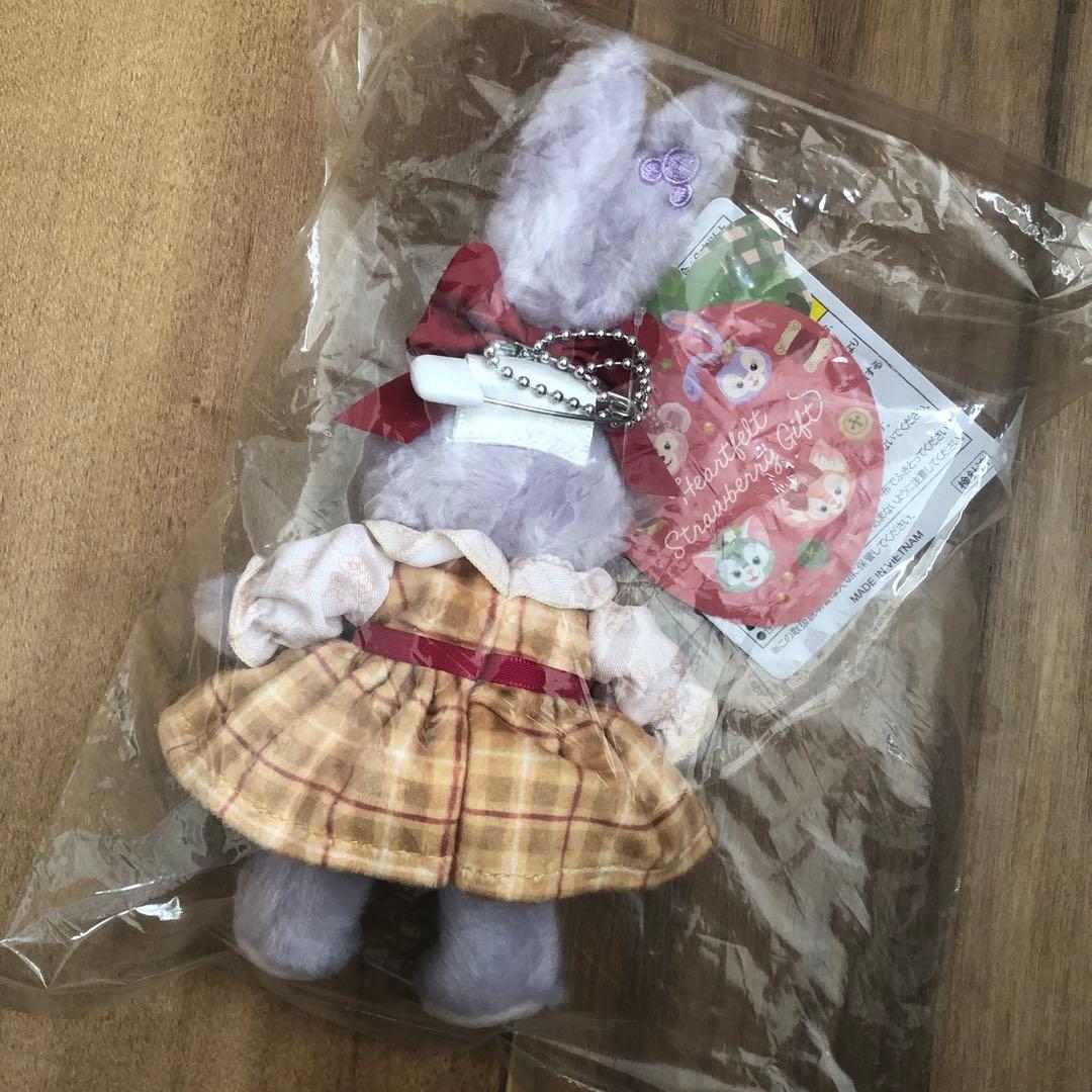 ダッフィー＆フレンズ ハートフェルト・ストロベリーギフト ステラルー ぬいバ