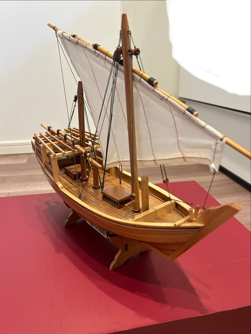 大阪　関西　万博　木製帆船モデル カタール館