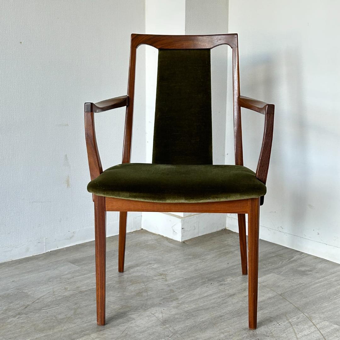 イギリス アンティーク家具 アーム チェア 1980年頃 877A