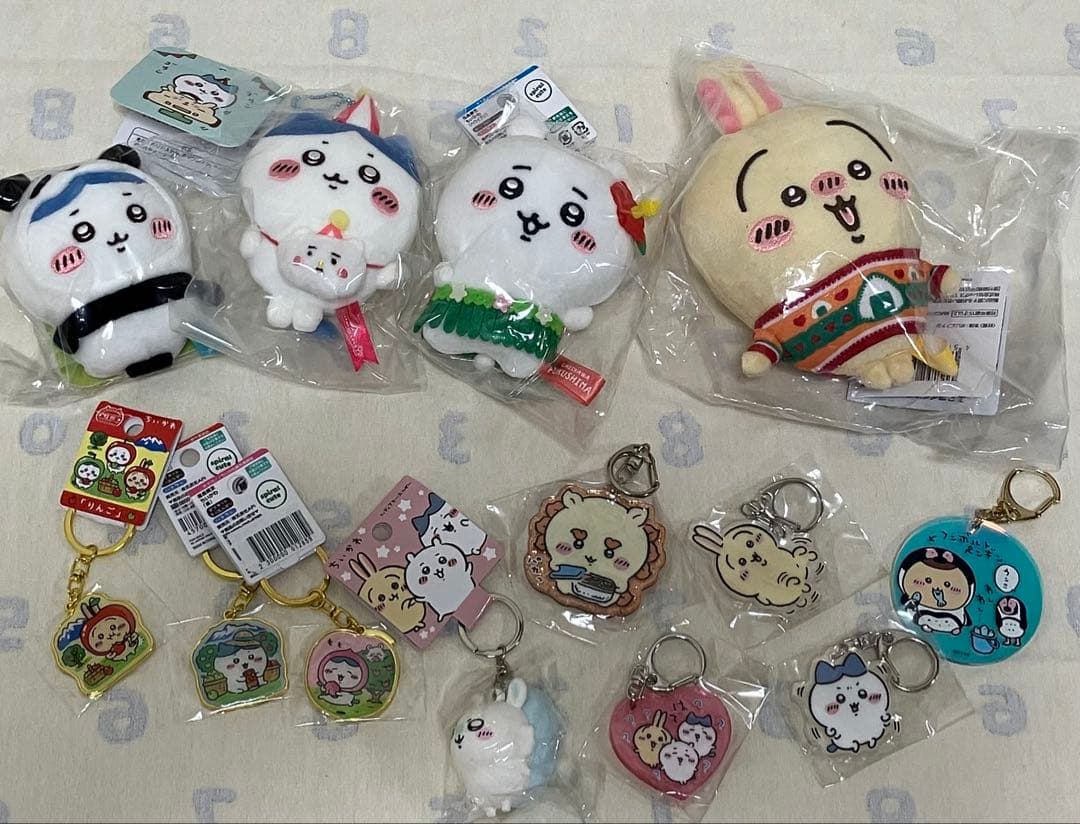 ちいかわセット　1番くじガチャぬいぐるみご当地　未使用　オマケ付き