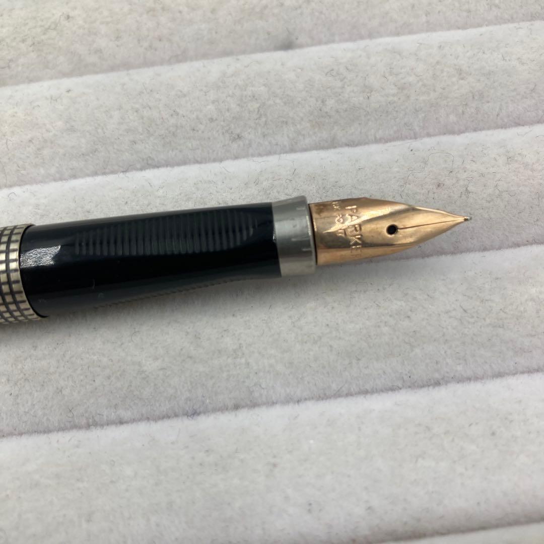 【6053】PARKER プラチナBonito 万年筆セット　ペン先14K