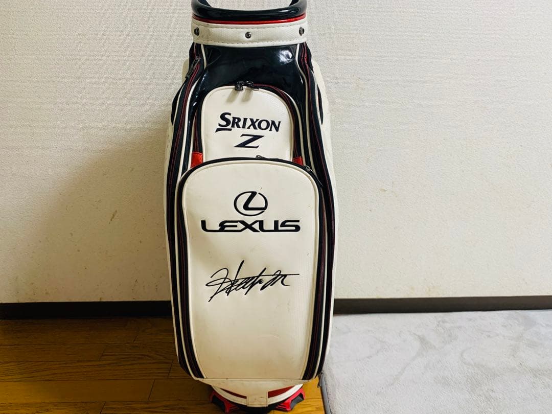 【早い者勝ち】レクサス/松山英樹/Srixon 限定レプリカ正規品キャディバッグ
