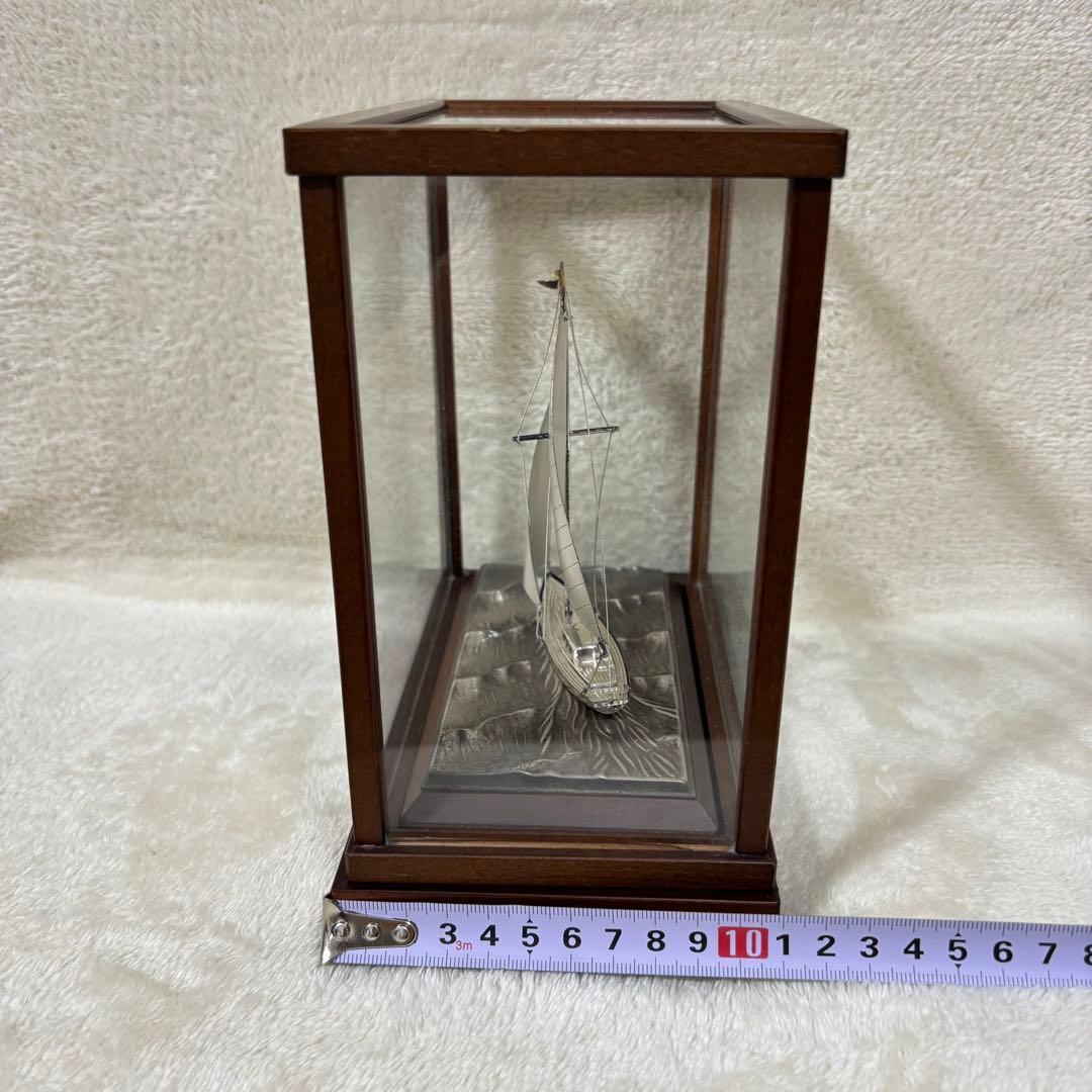 ヨット 置物 関武比古 SEKI STERLING 960 刻印 銀製 シルバー