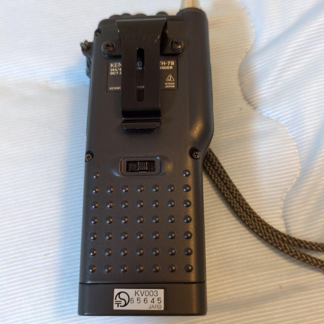 KENWOOD TH-78 144/430MHz トランシーバー