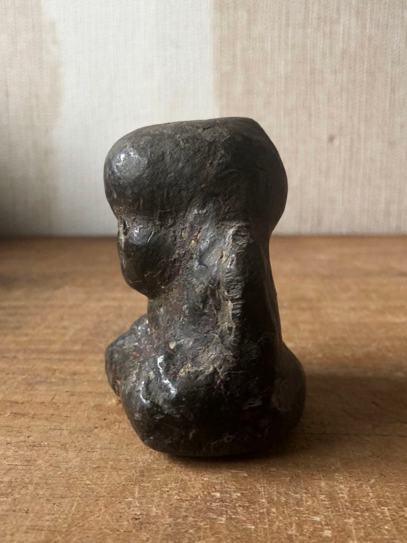 家の神さま　古民藝　金属製　福助　民衆仏