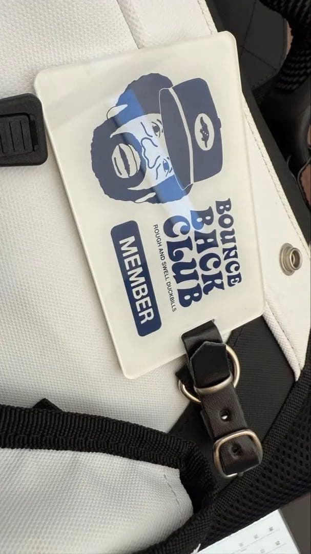 ROUGH AND SWELL GOLF BAG ホワイト