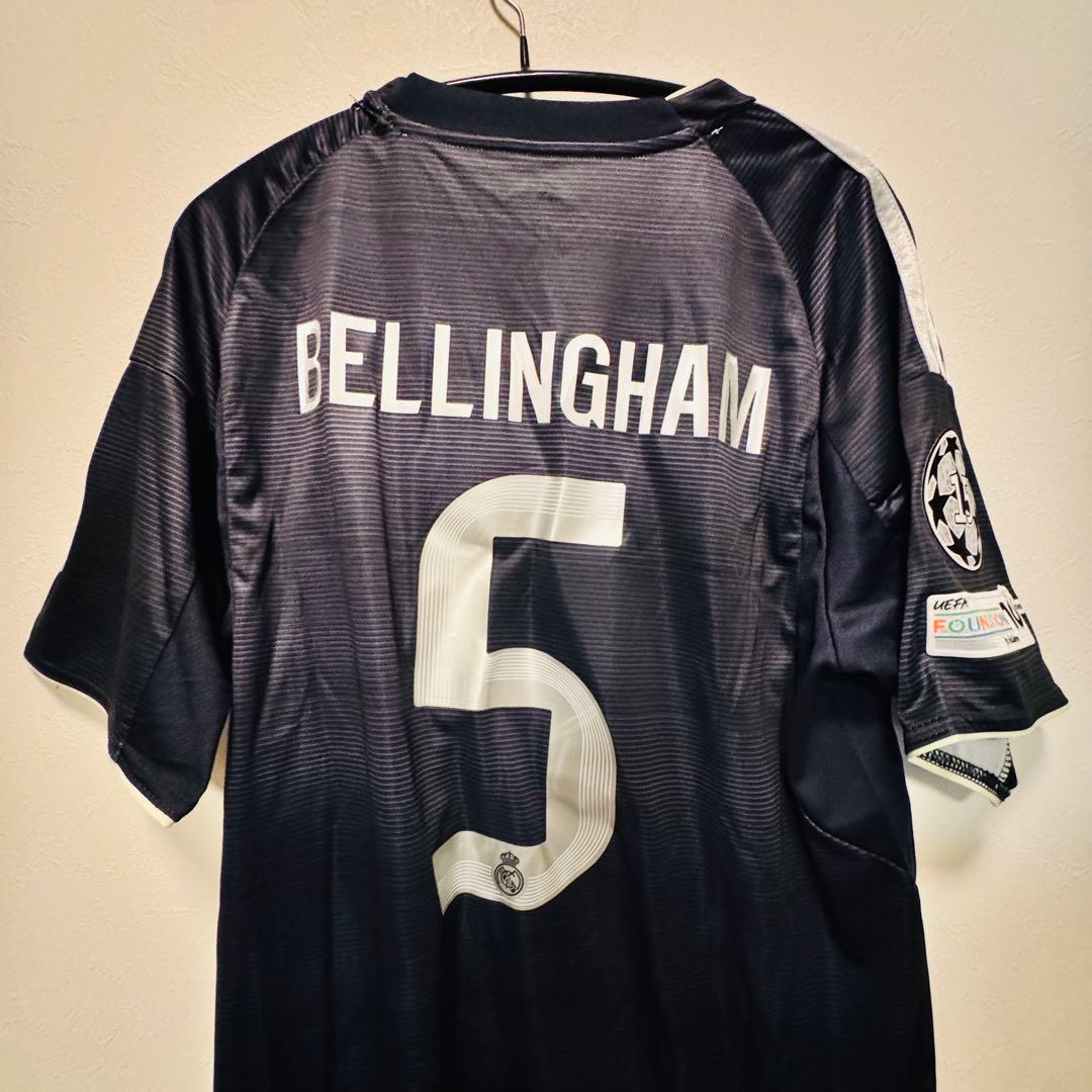 レアルマドリード 25-26 2nd ユニフォーム ベリンガム CLワッペン L