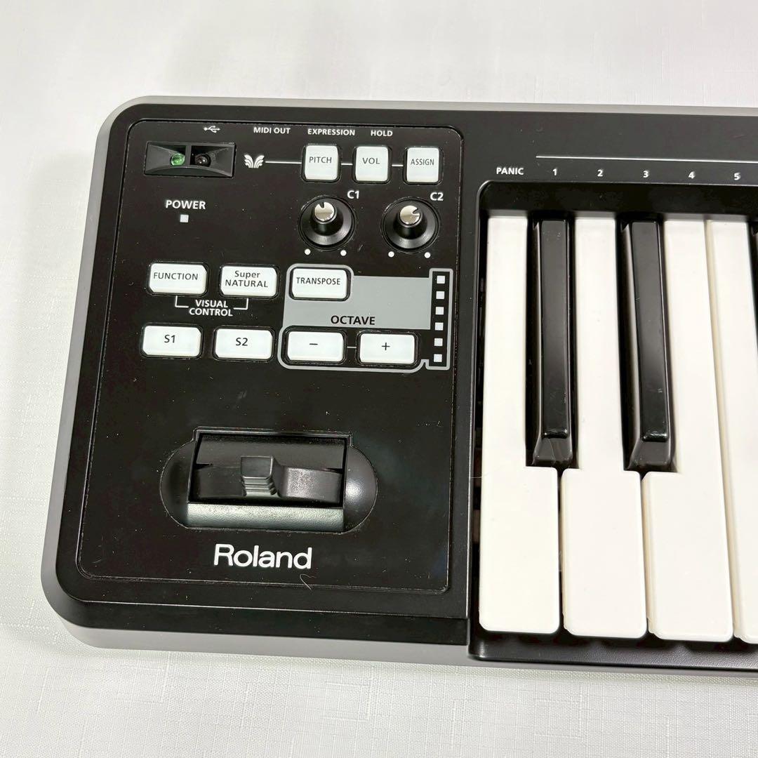 ローランド MIDIキーボードコントローラー A-49 ブラック 49鍵 BK