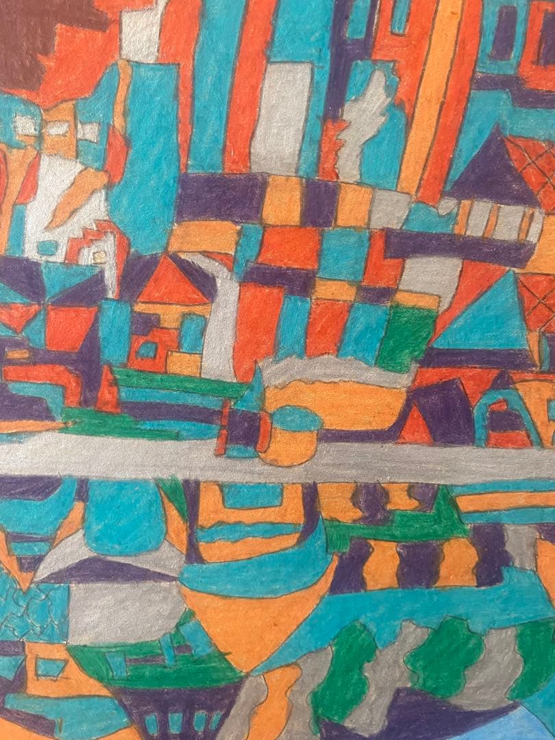 肉筆　湯元光男作　アウトサイダーアート　CIBONE 美術手帖掲載　インテリア