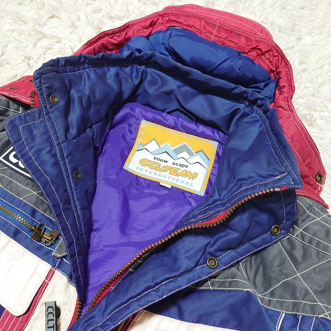 【レア】シーシーエルチーム スキー スノボウェア セットアップ レトロ L