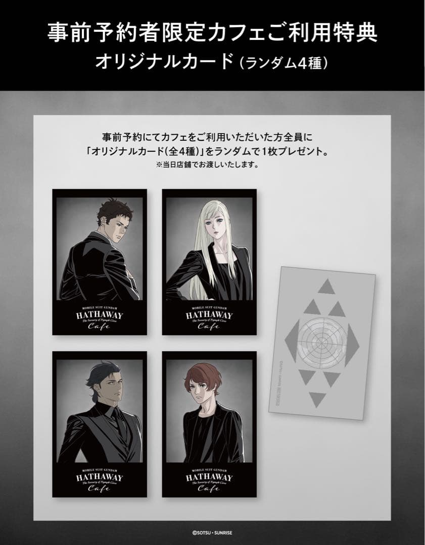 機動戦士ガンダム 閃光のハサウェイ ケネス アクリルスタンド カフェ 5点セット