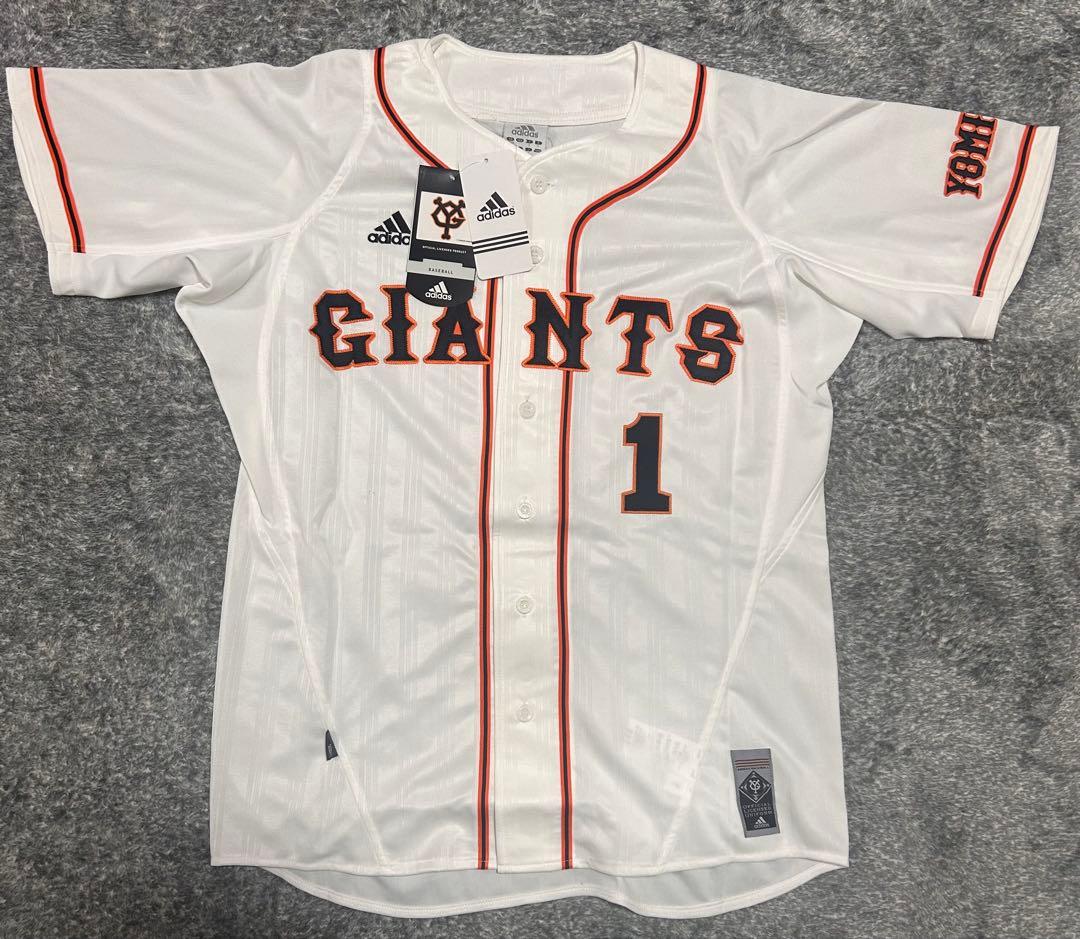 addidas製 読売巨人軍 ジャイアンツ公式ライセンスユニフォーム 背番号1
