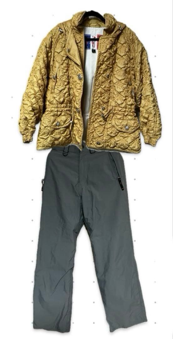 レディーススキーウェア上デサント下ミズノセット