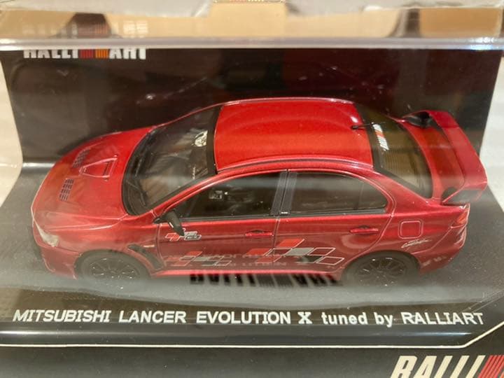 その他 RALLI ART LANCER EVOLUTION X MINICAR1/43