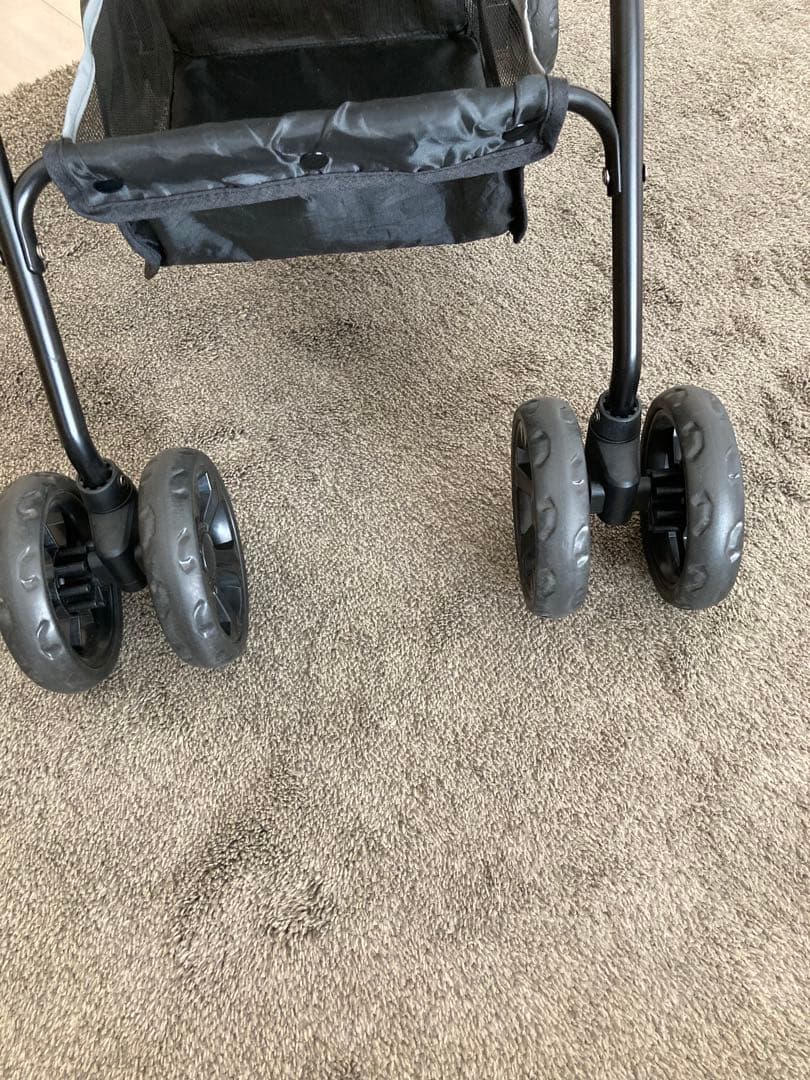 美品⭐️ペットパラダイス犬用カート　黒