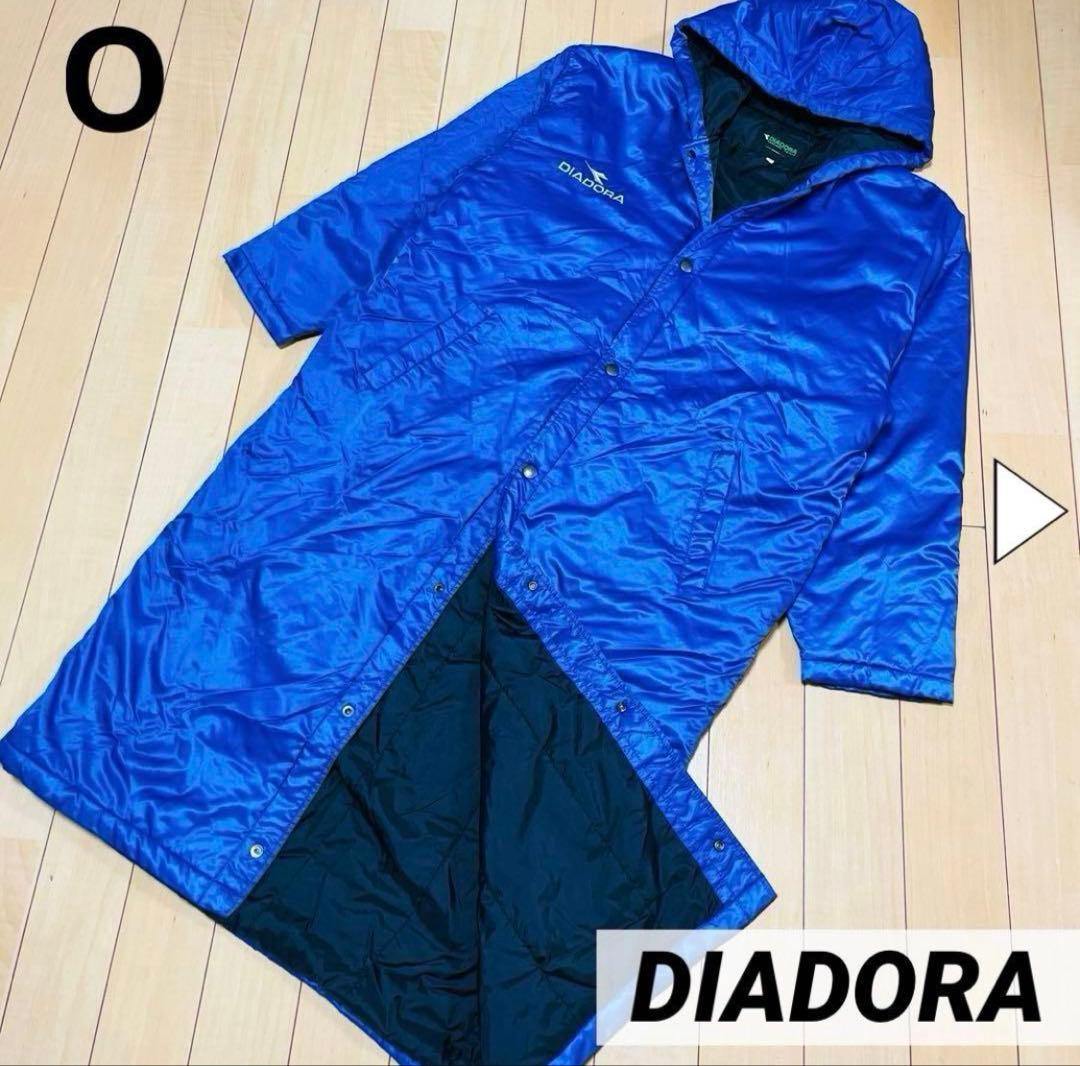 【寒波セール！】ディアドラ フード付 ベンチコート O 中綿 サッカー テニス