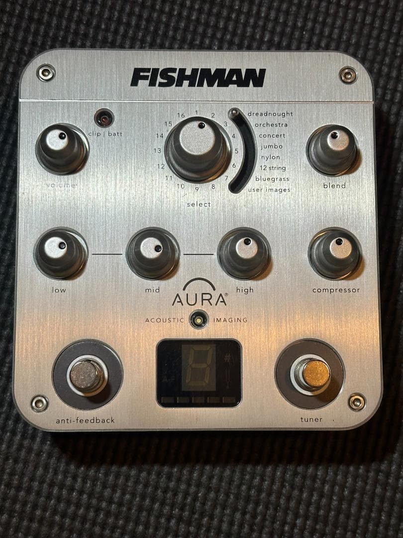 FISHMAN AURA アコースティックエフェクター