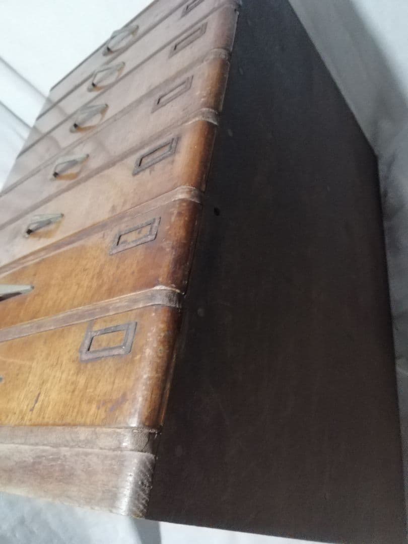 ♪レトロ　木製7段引き出し　36㌢✕36㌢　52.1㌢