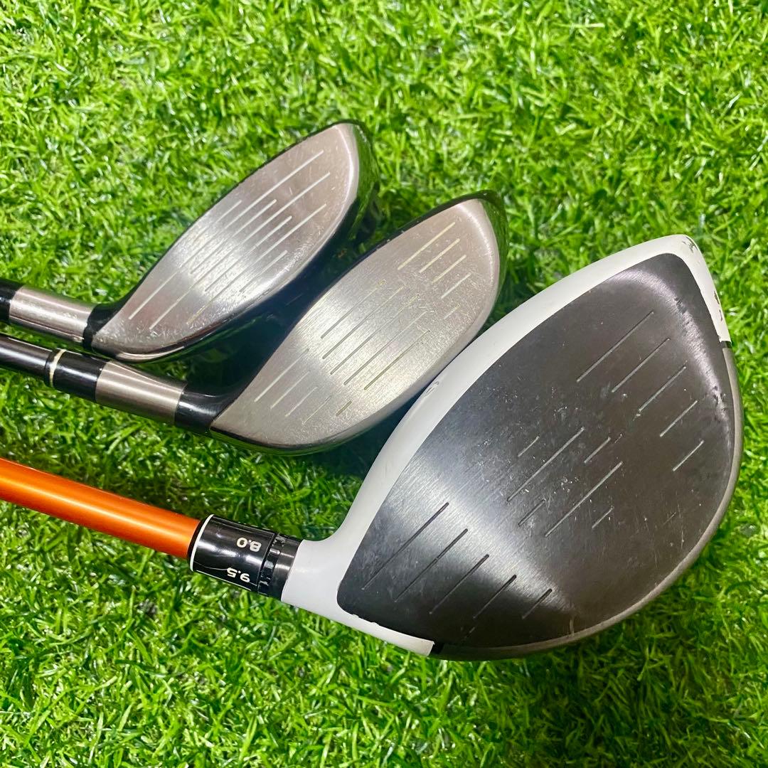 テーラーメイド R1 R7 ゴルフセット 13本 左 レフティ クラブ メンズ