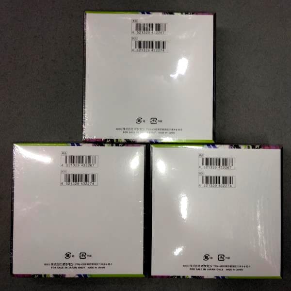 シュリンク付 ポケモンカードゲーム MEGA 拡張パック ムニキスゼロ 3BOX