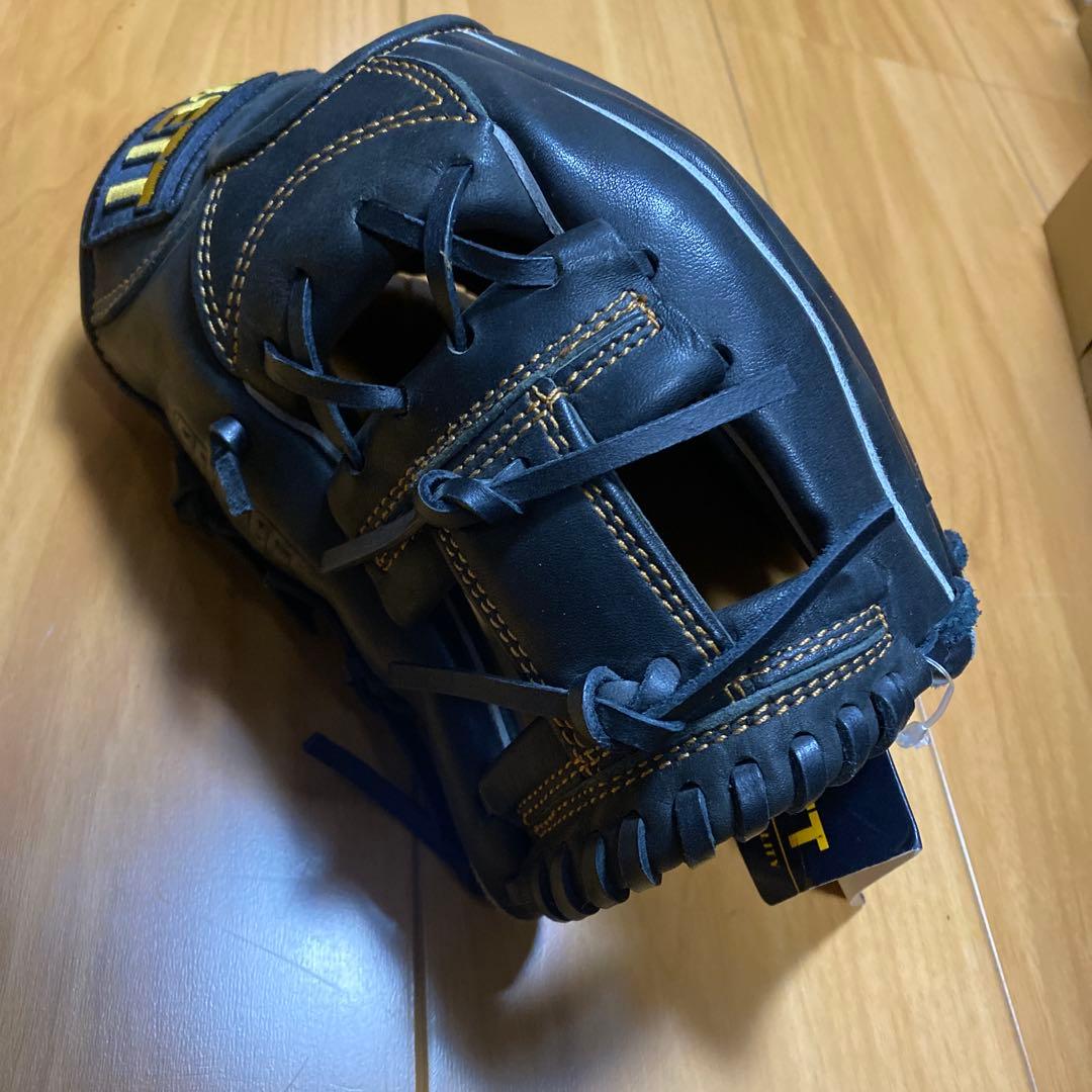 ZETT GRAFECT 少年軟式グローブ Ｓ　黒