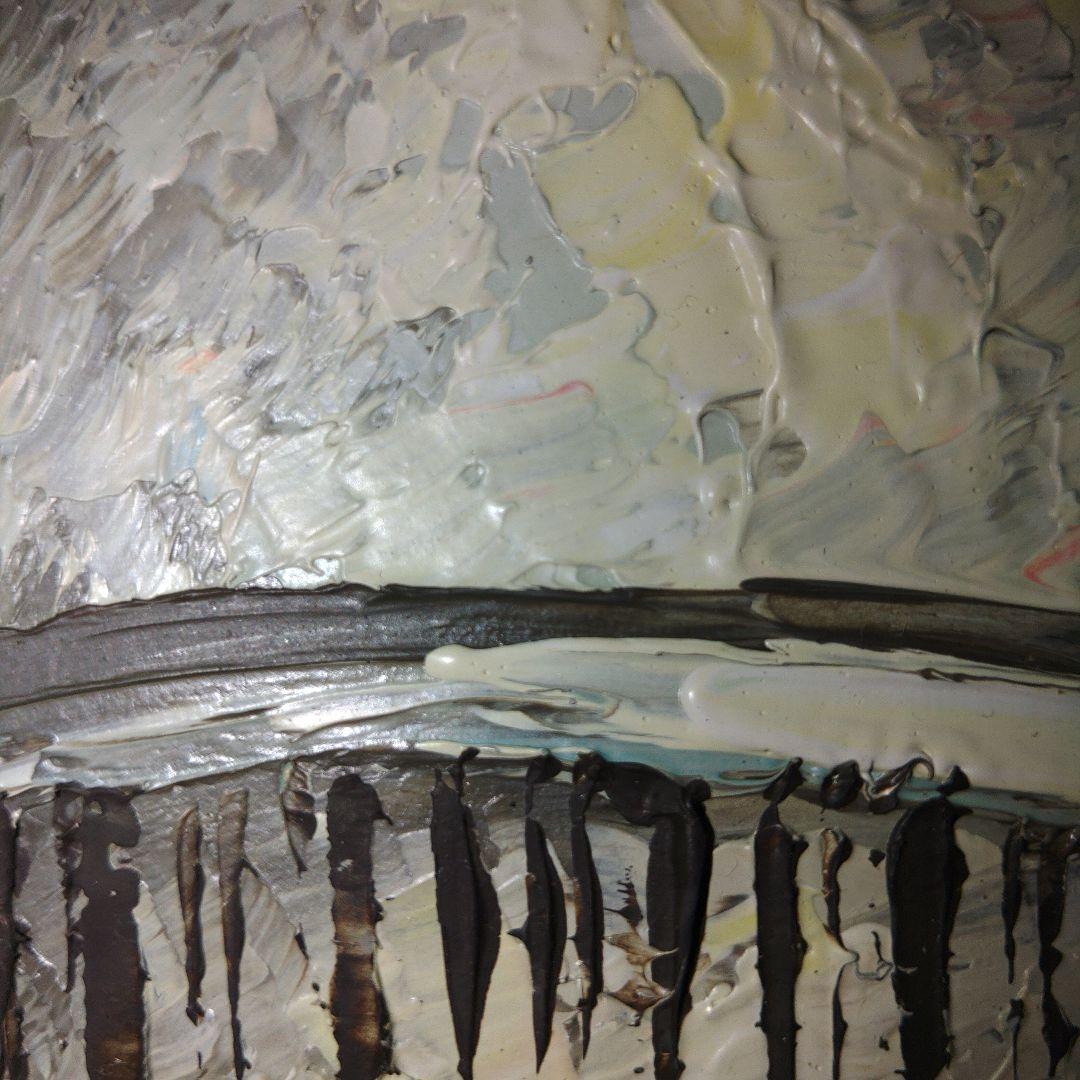 橋本敏雄　油絵　「パリ　モンマルトル」