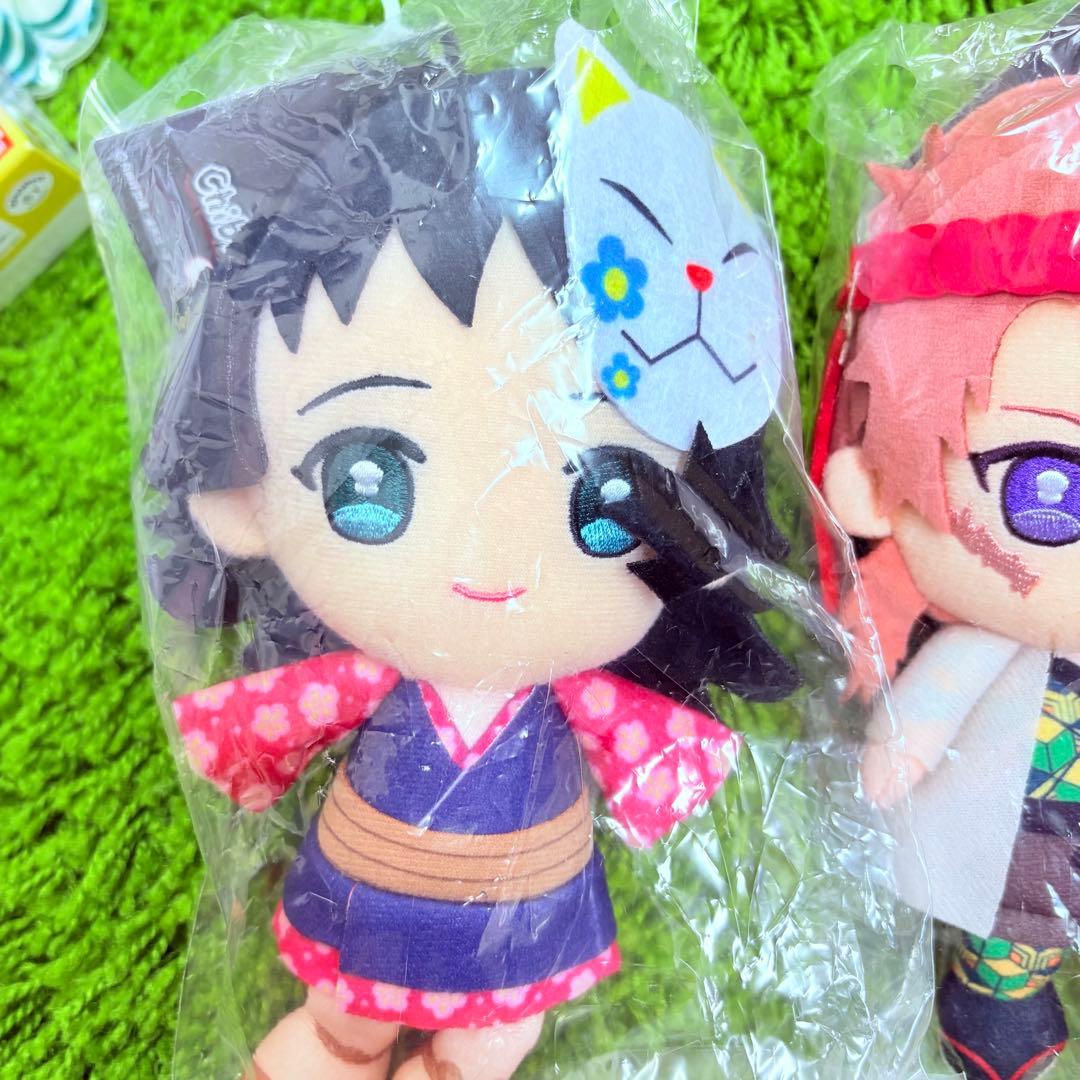 鬼滅の刃 Chibiぬいぐるみ 錆兎 真菰　新品未開封