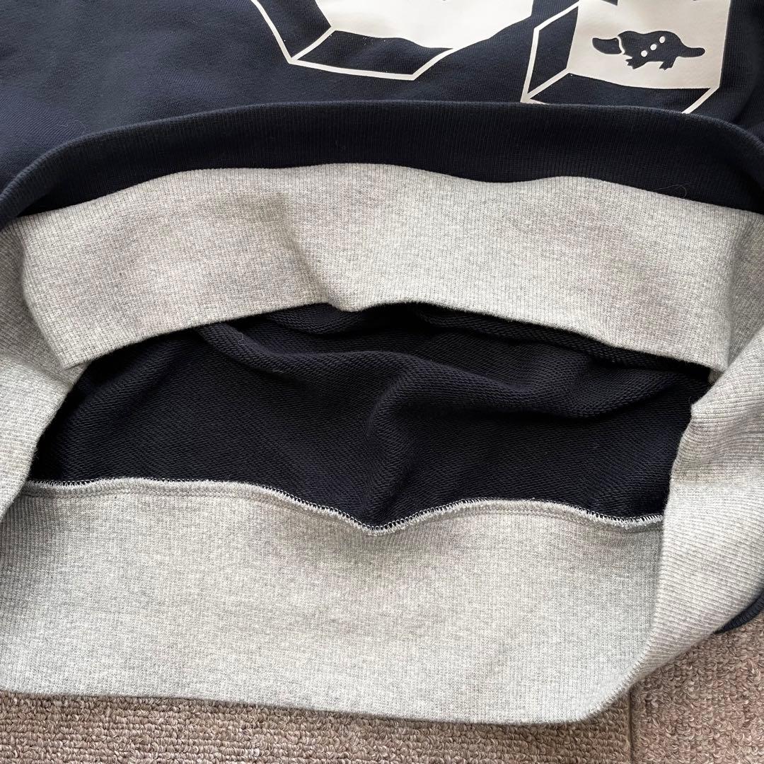 超美品　ラフアンドスウェル　パーカー　フーディ　プルオーバー　ネイビー　Lサイズ