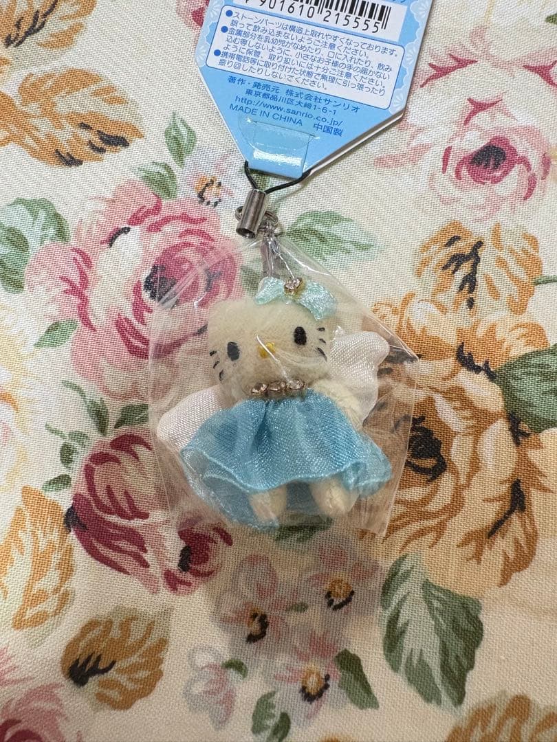 《激レア》2006年ver ハローキティ ドレス ストラップ 入手困難 ミニミニ