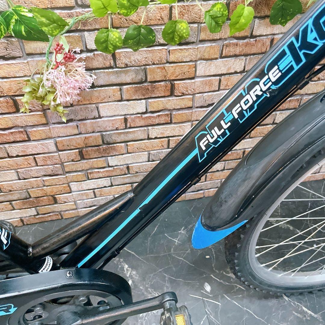 【23】子供用自転車 子供車 FULC FORCE ブラック 24インチ