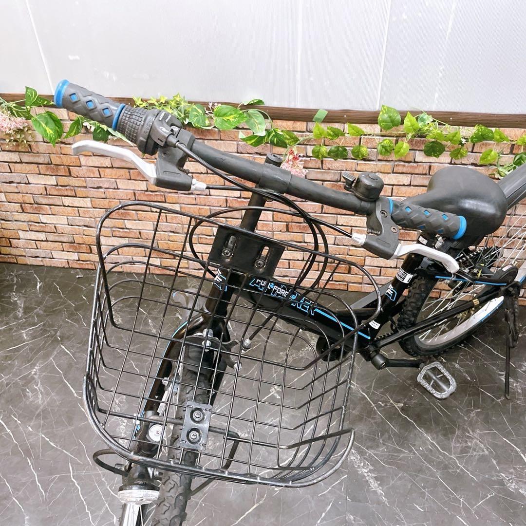 【23】子供用自転車 子供車 FULC FORCE ブラック 24インチ