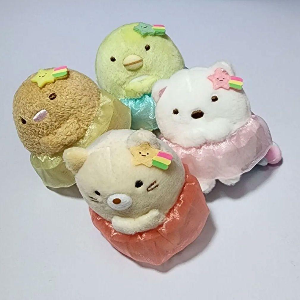 すみっコぐらし　7周年　ぬいぐるみ　てのり