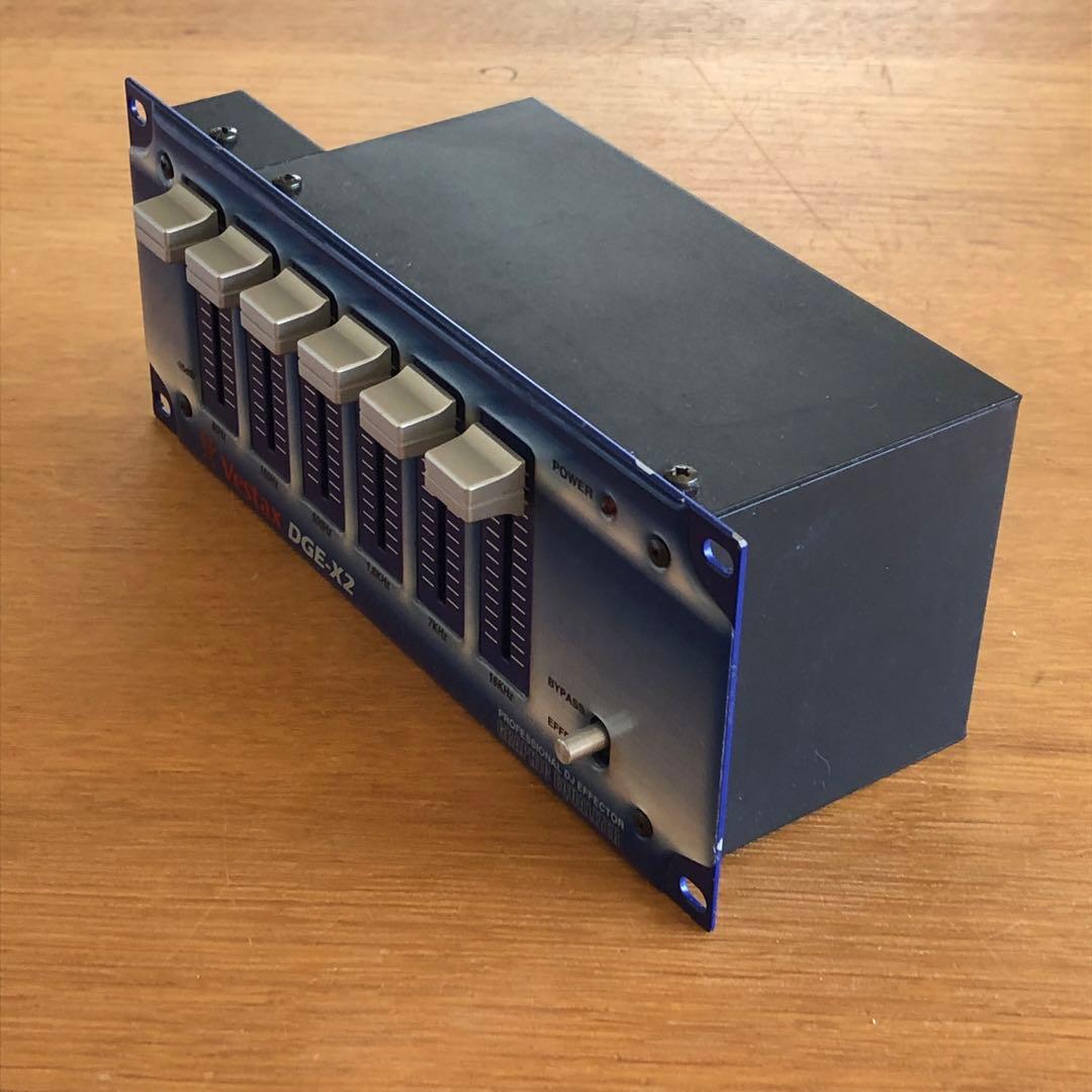 Vestax DGE-X2 6バンドグラフィックイコライザー　メンテ済み中古